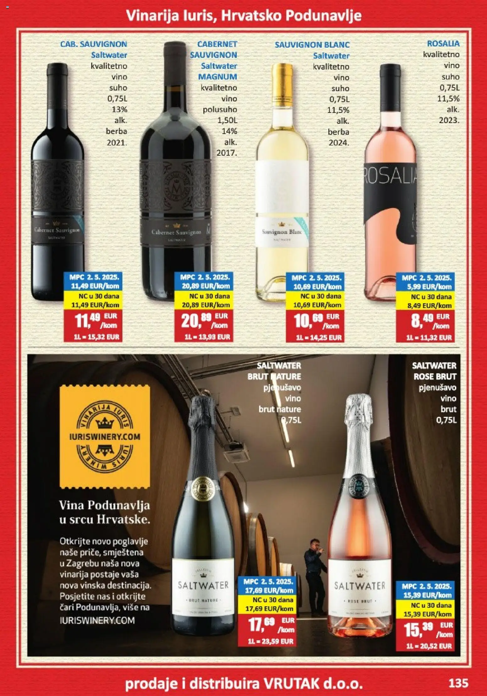 Vrutak katalog | vrijedi od 01.11.2025 | Stranica: 135 | Proizvodi: Vino