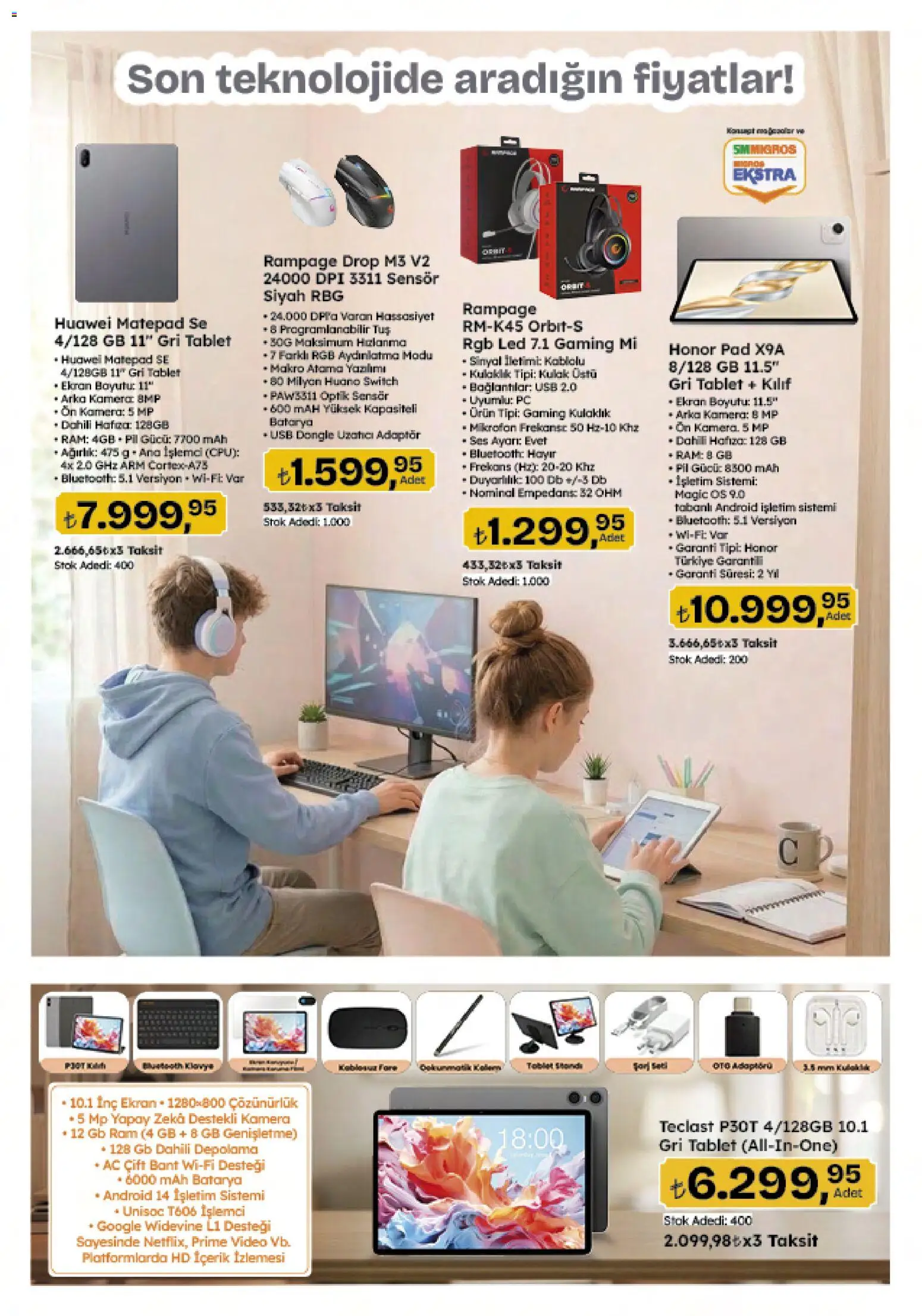 Migros Katalog - 5M Migroskop Dijital - 12.03.2026 tarihinden itibaren geçerlidir | Sayfa: 143 | Ürünler: Pil, Ses, Kamera, Bant