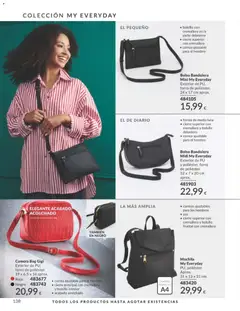 Vista previa Bolso Bandolera Mini My Everyday, Exterior de PU, forro de poliéster. 24 x 17 cm aprox. válido desde el 01.01.2026 | Página: 138