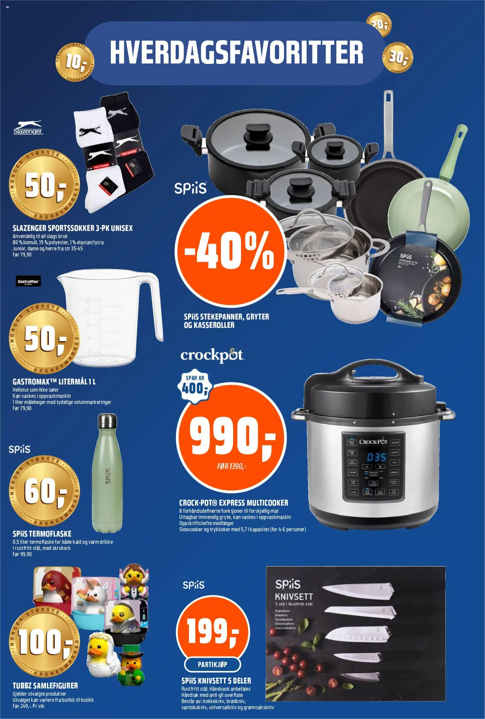 {H1} | Side: 20 | Produkter: Trykkoker, Oppvaskmaskin, Суміш дитяча, Håndtak