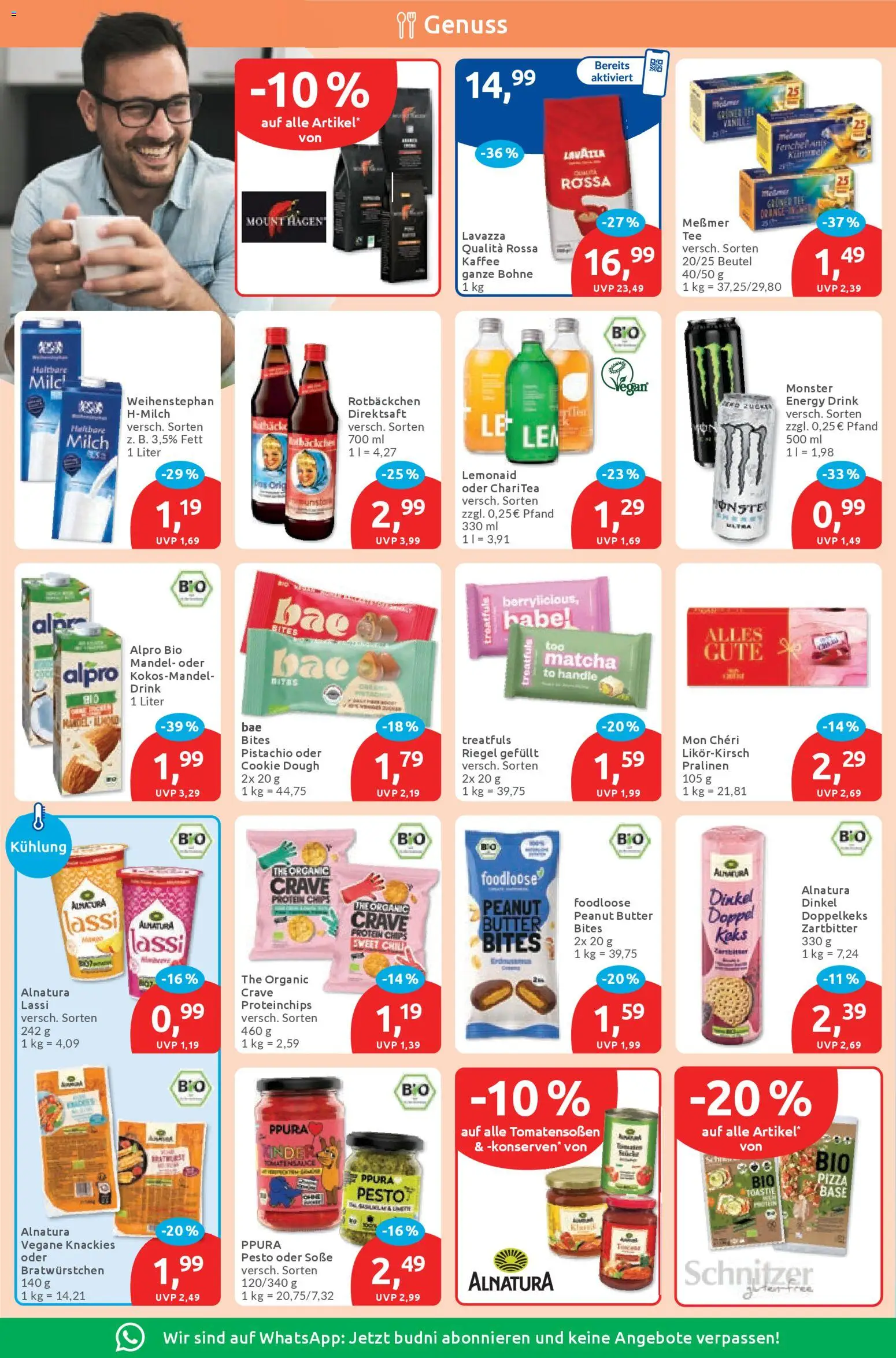 Budni Prospekt – gültig ab 07.04.2026 | Seite: 6 | Produkte: Energy, Messmer, Soße, Chips