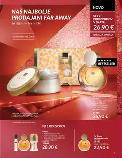 Avon katalog akcije – veljaven od 01.10.2025 | Stran: 7 | Izdelki: Skatla, Maslo, Voda, Parfumska voda