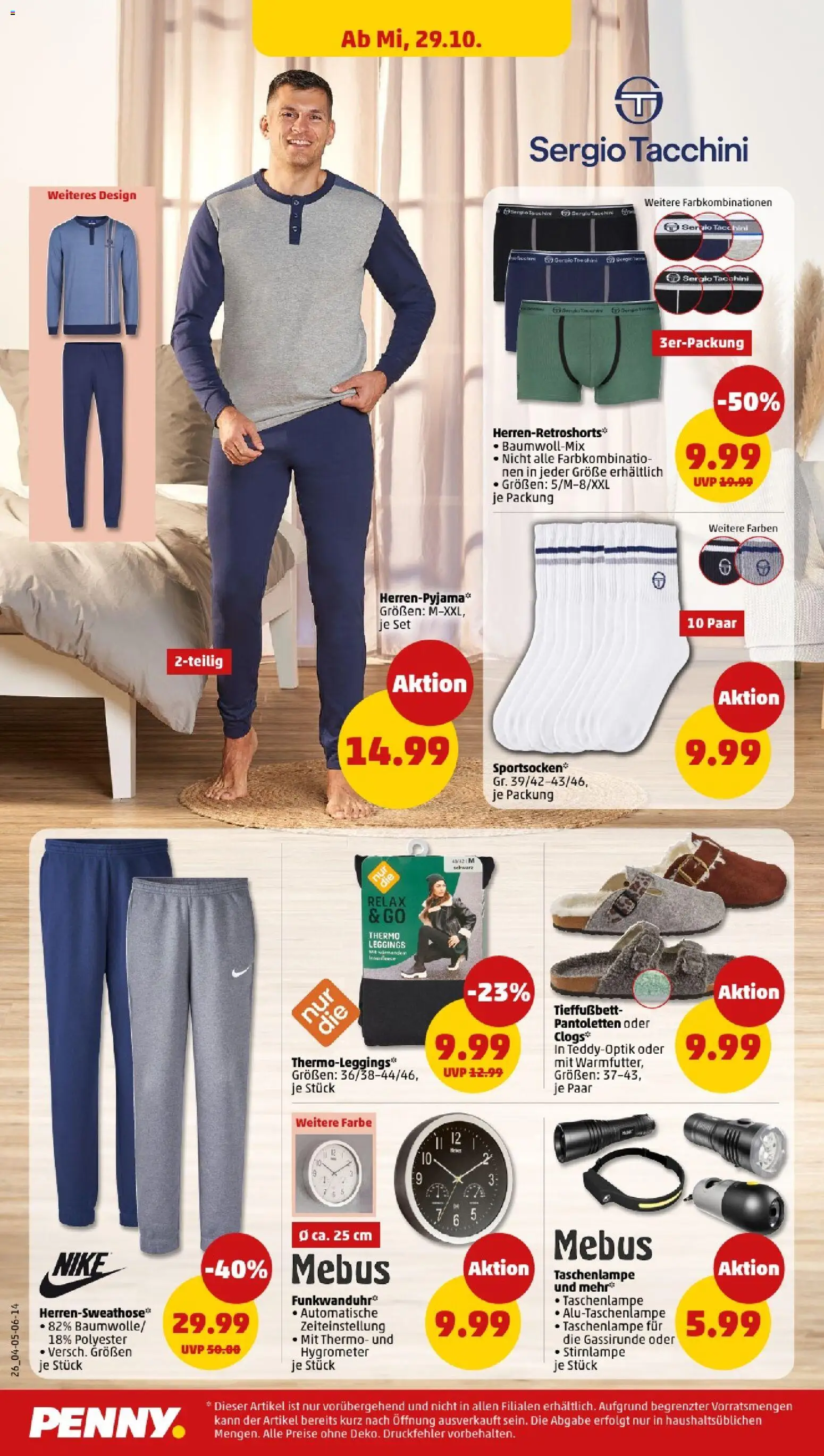 Penny - Bayern  – gültig ab 27.10.2025 | Seite: 28 | Produkte: Stirnlampe, Leggings