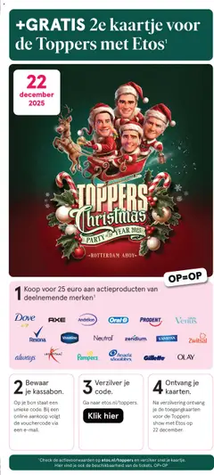 Pampers, Actieproduct van deelnemende merken - Voorbeeld van een folder van Etos, geldig van 06.10.2025 | Pagina: 9 | Producten: Pampers