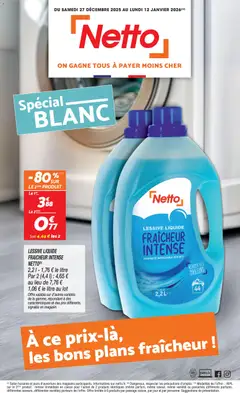 Netto - Prévisualisation de Netto - Spécial Blanc valide à partir de 27.12.2025