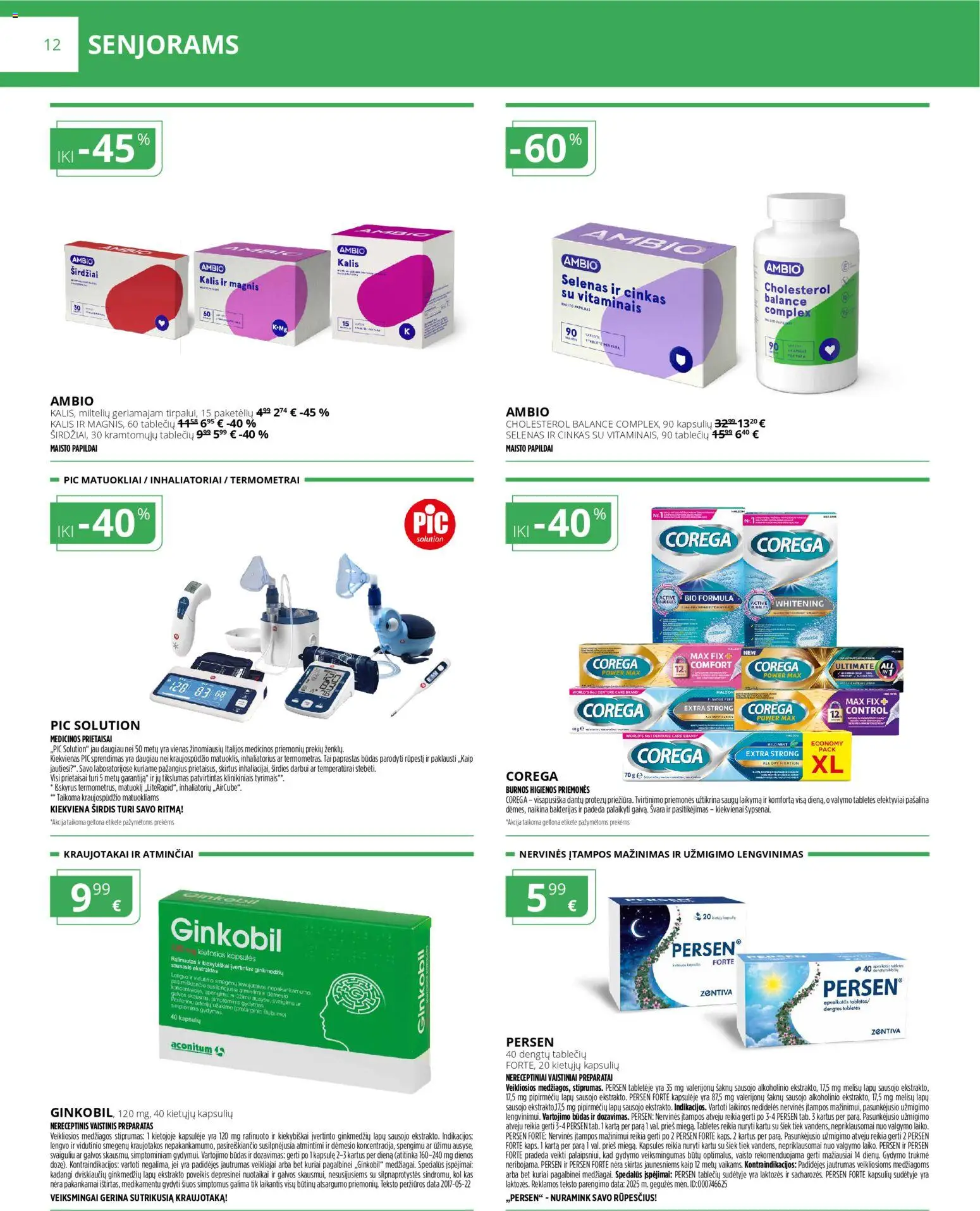 Norfa vaistinė akcijos nuo 01.03.2026 | Puslapis: 12