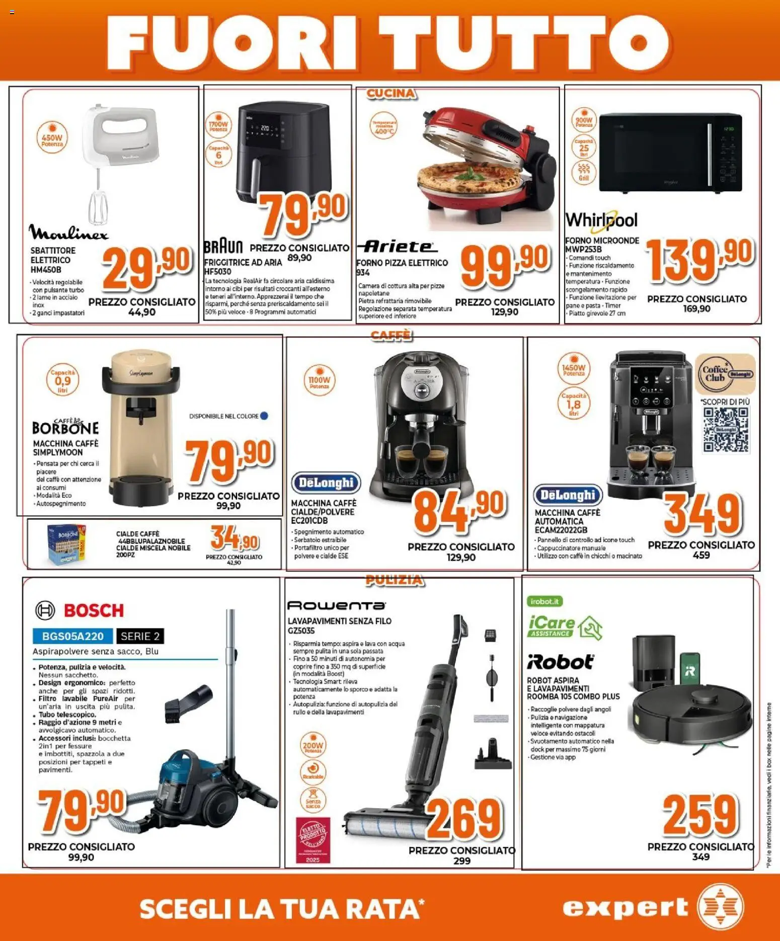 Volantino Expert del 27.12.2025 | Pagina: 12 | Prodotti: Acqua, Tubo, Forno, Friggitrice