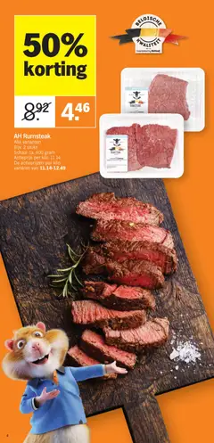 Albert Heijn folder week  / de la semaine 9 - Voorbeeld van een folder van Albert Heijn, geldig van 23.02.2026 | Pagina: 4 | Producten: Steak, Schaal
