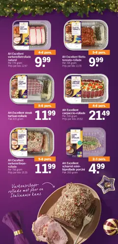 Albert Heijn - Folder week 1 - Voorbeeld van een folder van Albert Heijn, geldig van 27.12.2025 | Pagina: 44 | Producten: Steak, Calvados, Peer