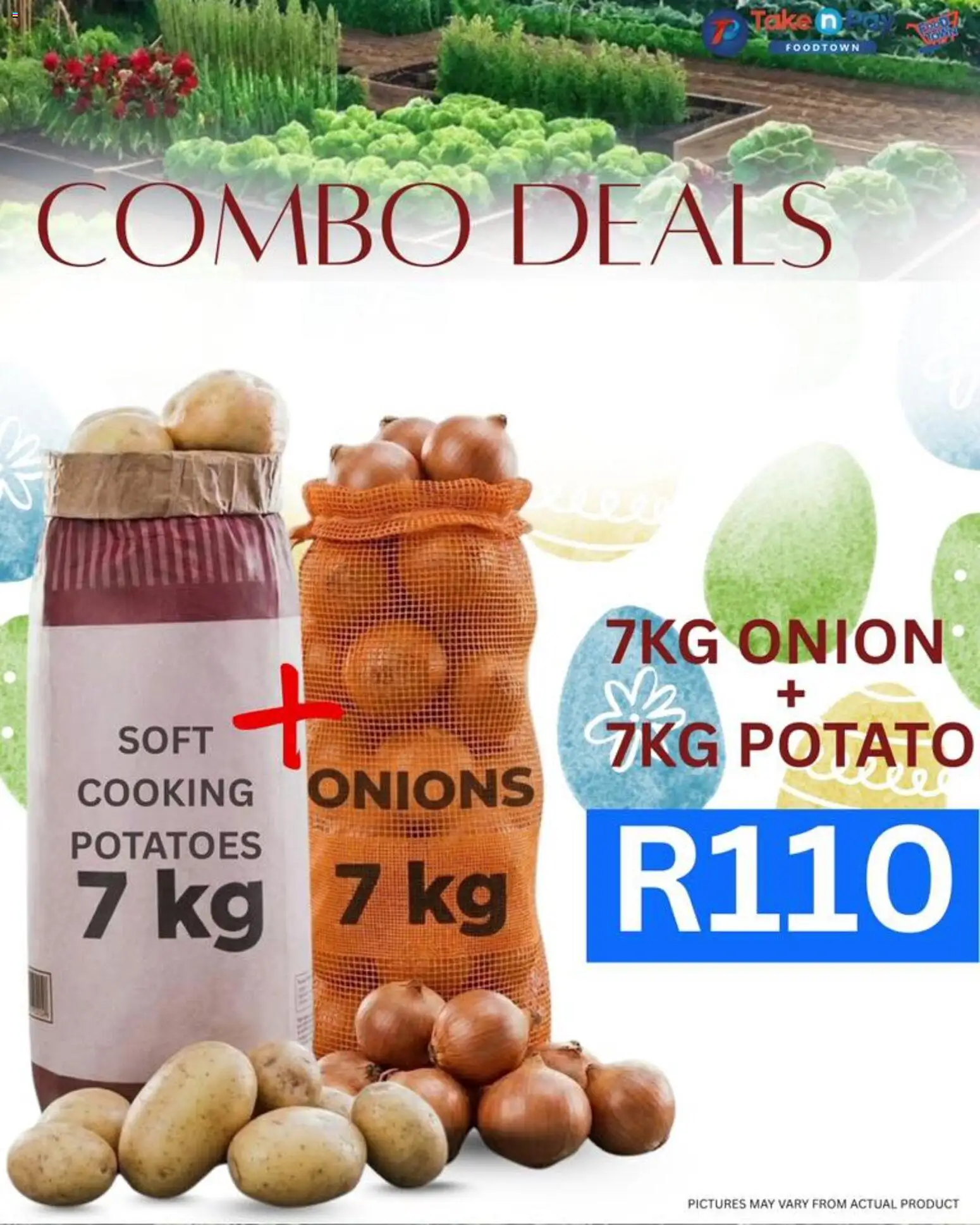 New Take n Pay catalogue – valid from 31.03.2026 | Page: 12 | Products: Potatoes, Onions