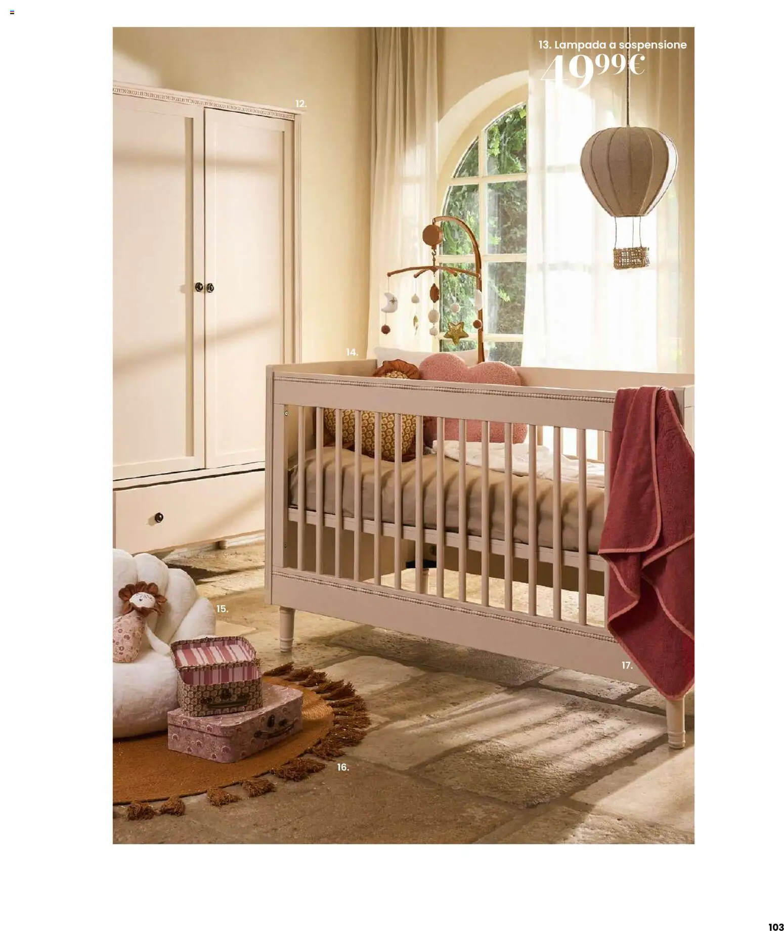 Volantino Maisons du Monde del 12.02.2026 | Pagina: 103 | Prodotti: Lampada