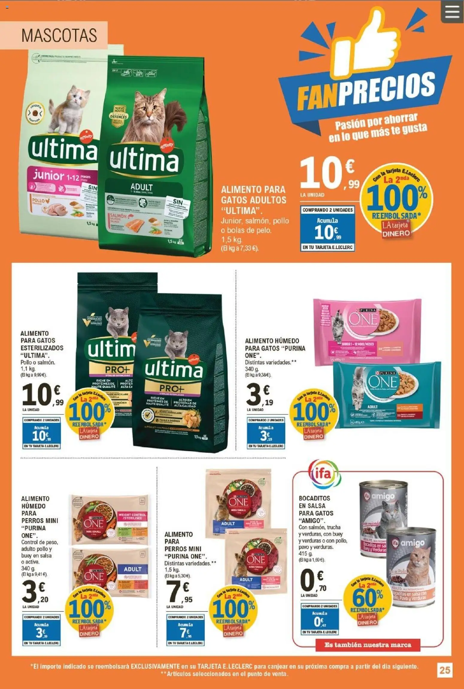 E.Leclerc - Fan precios │ válido desde el 11.02.2026 | Página: 25 | Productos: Té