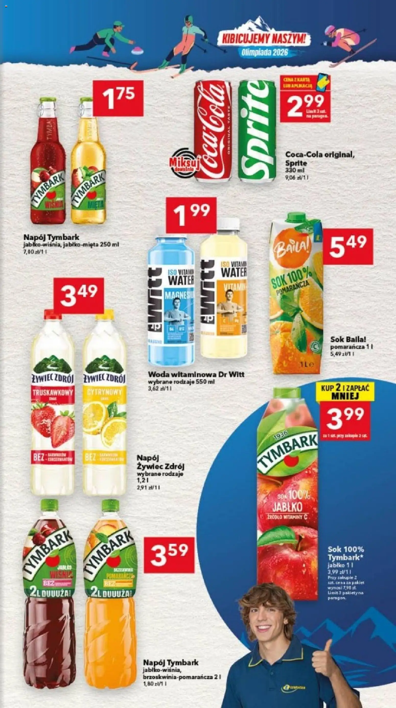 Lewiatan gazetka - Bydgoszcz od 12.02.2026 | Strona: 13 | Produkty: Karta, Sprite, Sok, Woda