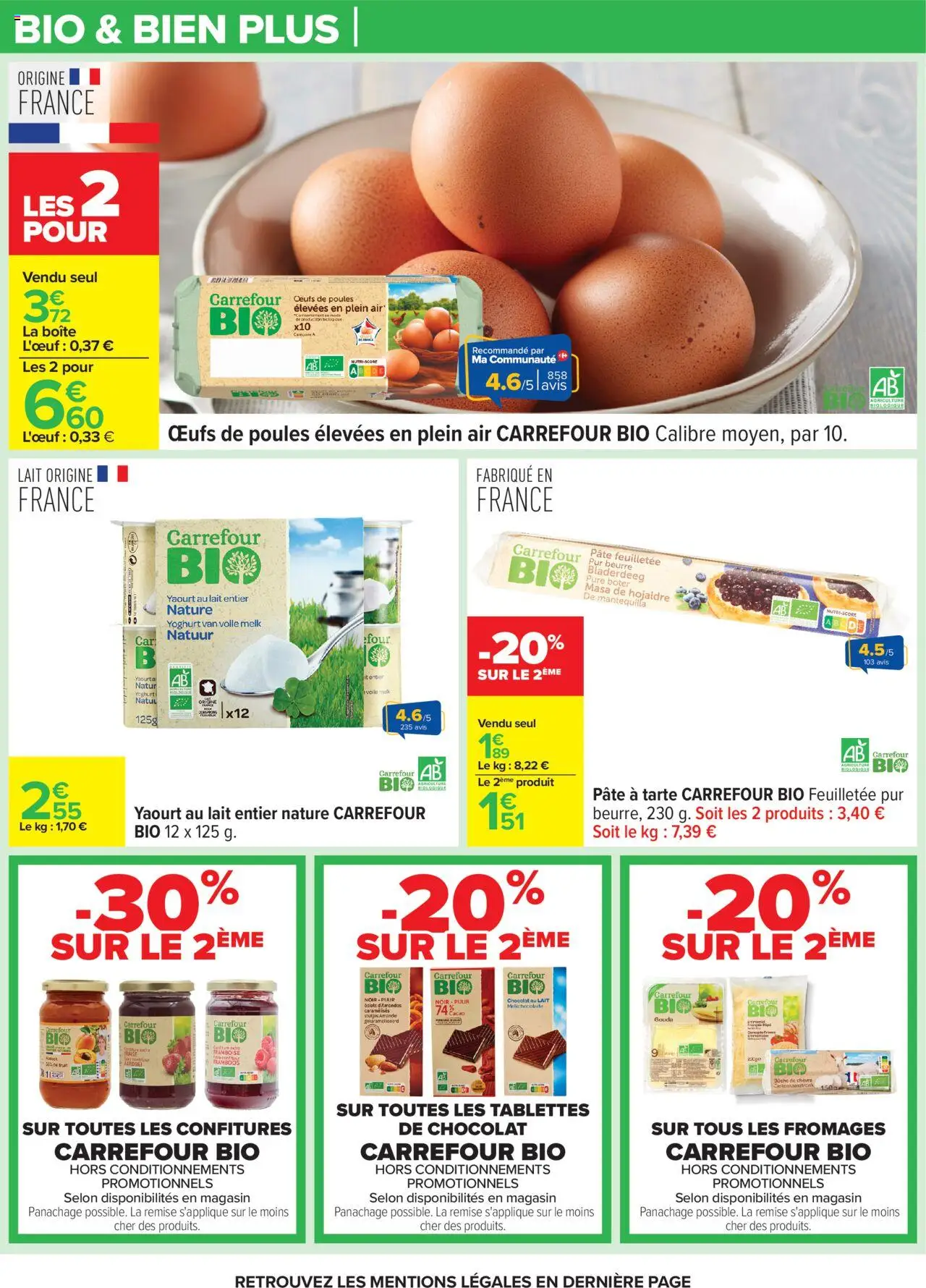 {H1} | Page: 9 | Produits: Pâte feuilletée, Beurre, Œufs, Chocolat