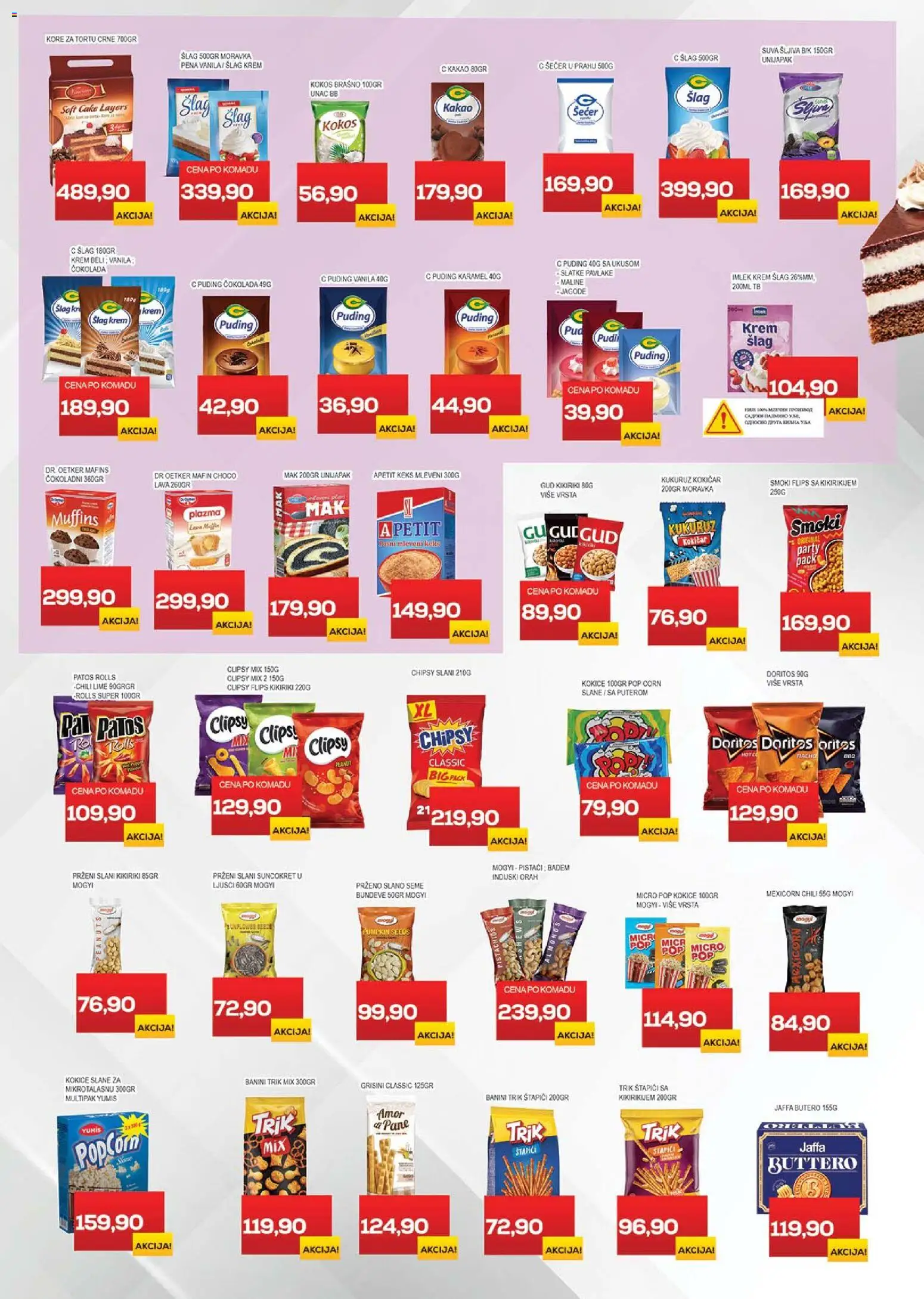 Medius katalog - važi od 02.01.2026 | Strana: 12 | Proizvode: Šlag, Pistaći, Dr. Oetker, Kukuruz