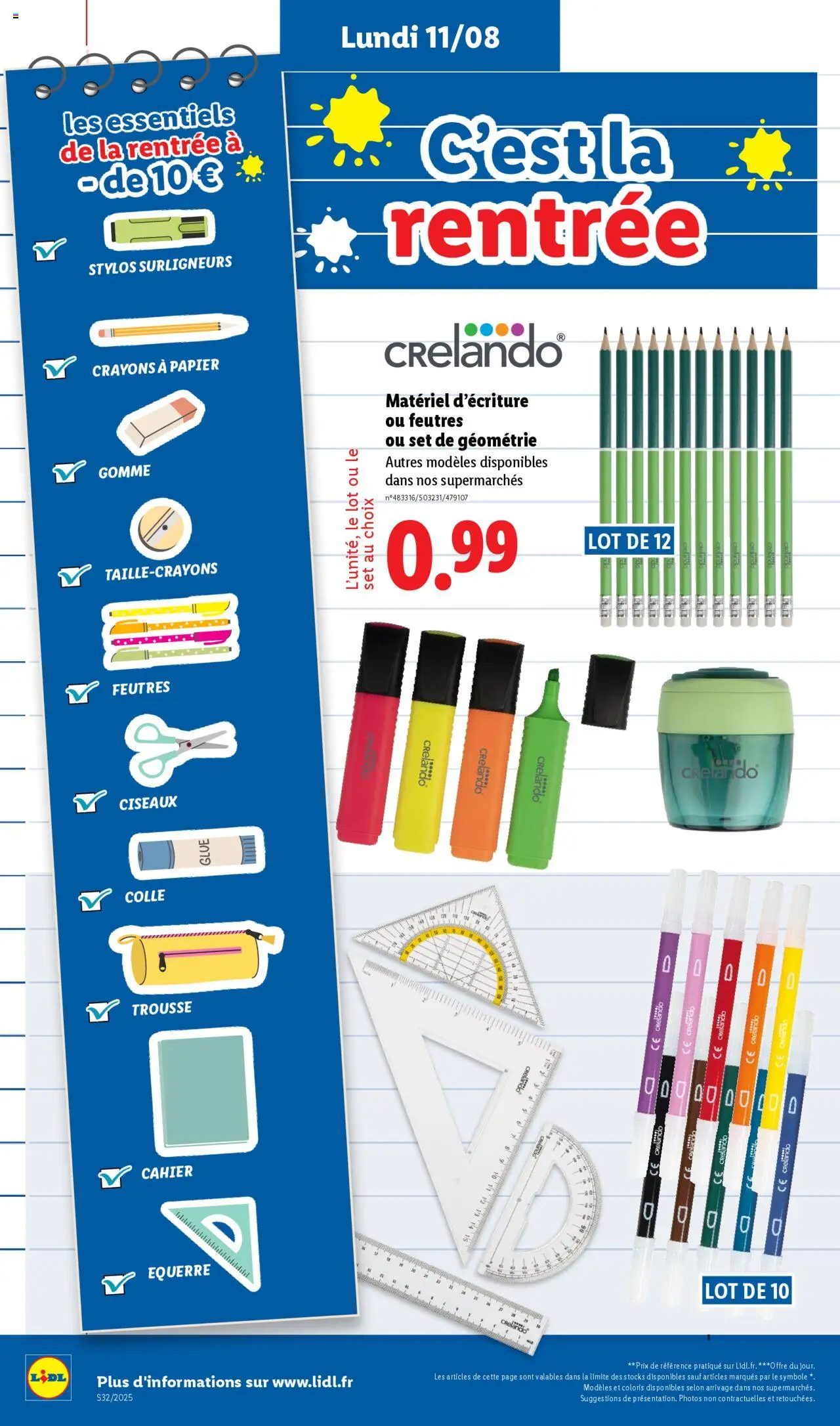  | Page: 64 | Produits: Notebook, Colle, Ciseaux