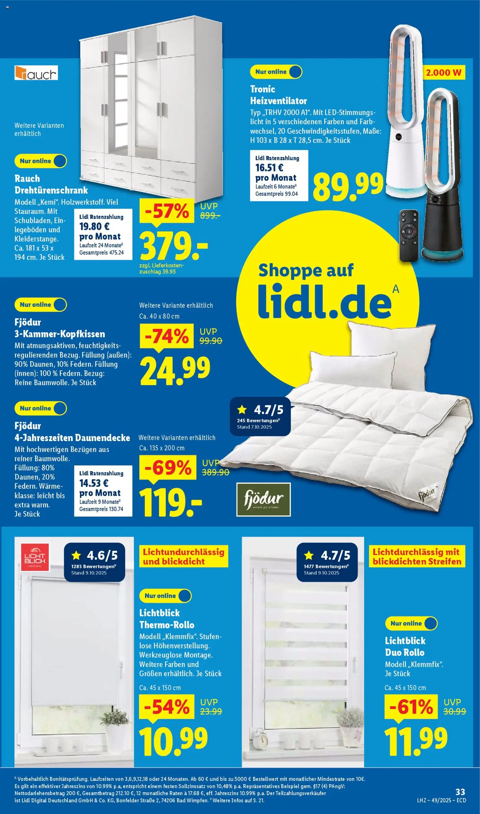 Lidl - Prospekt – gültig ab 01.12.2025 | Seite: 51 | Produkte: Drehtürenschrank, Bad