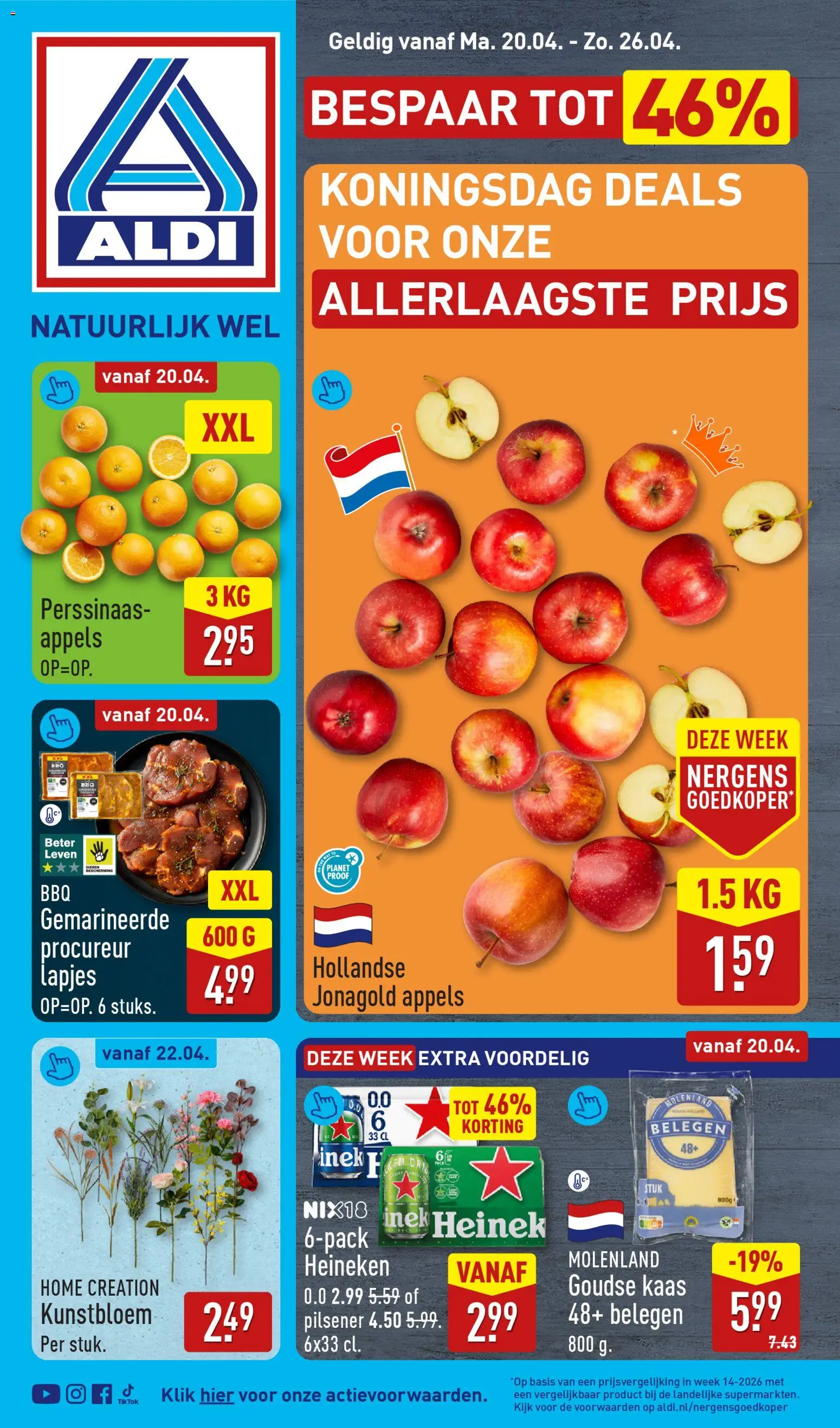 {H1} | Pagina: 1 | Producten: Kaas, Appels, Dijoni mustár