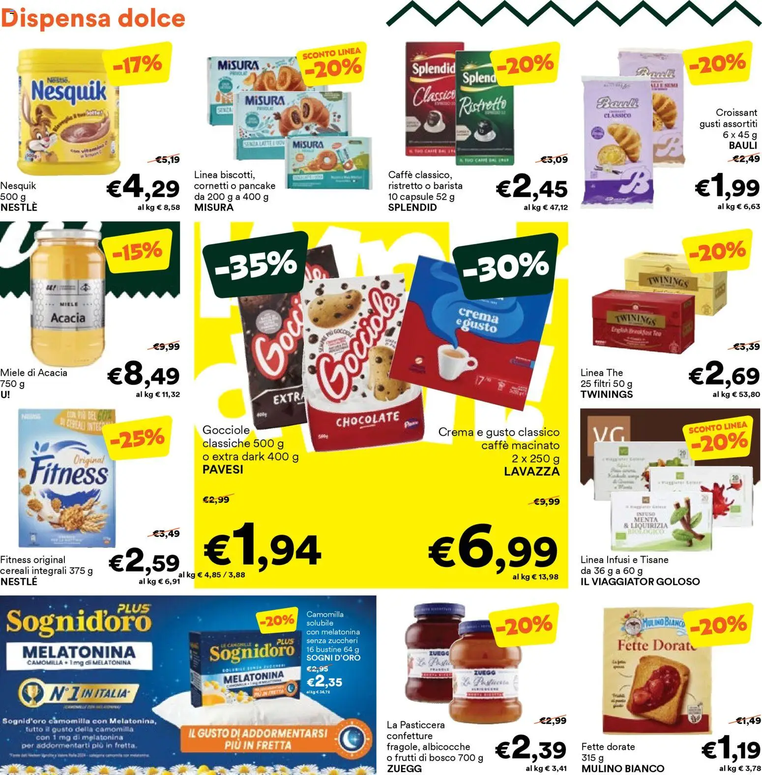 Volantino Unes del 31.12.2025 | Pagina: 16 | Prodotti: Cereali, The, Albicocche, Menta