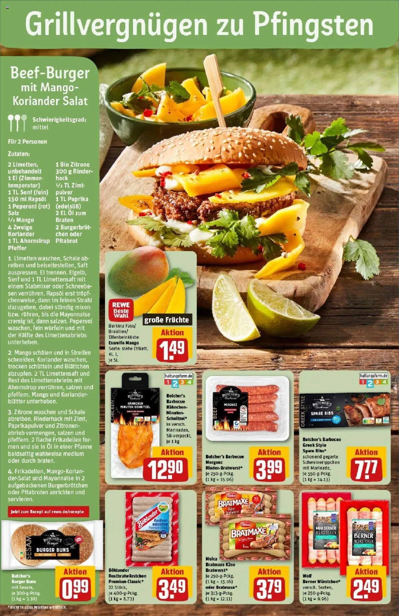 Rewe prospekt Oberwesel	 - gültig ab dem 01.06.2025 | Seite: 4 | Produkte: Hahnchen, Mayonnaise, Pfeffer, Zitronen