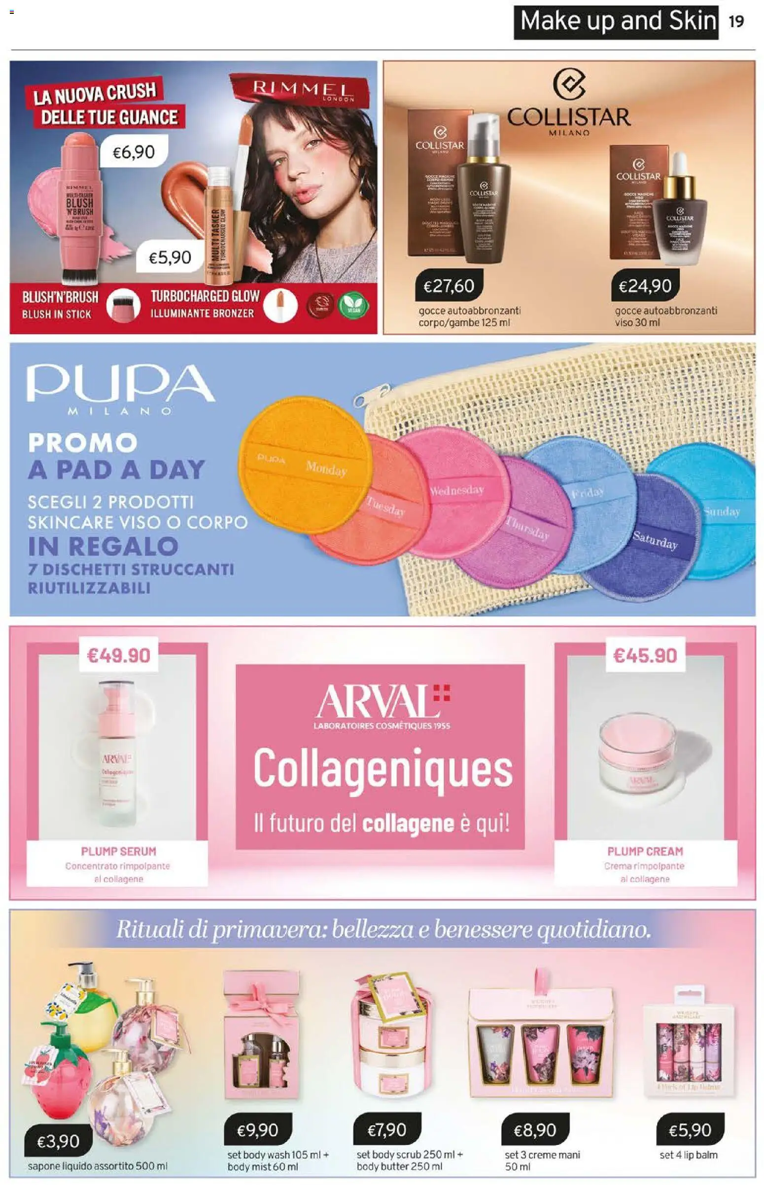 Volantino Sirene Blu del 01.04.2026 | Pagina: 19 | Prodotti: Illuminante, Crema, Scrub, Blush