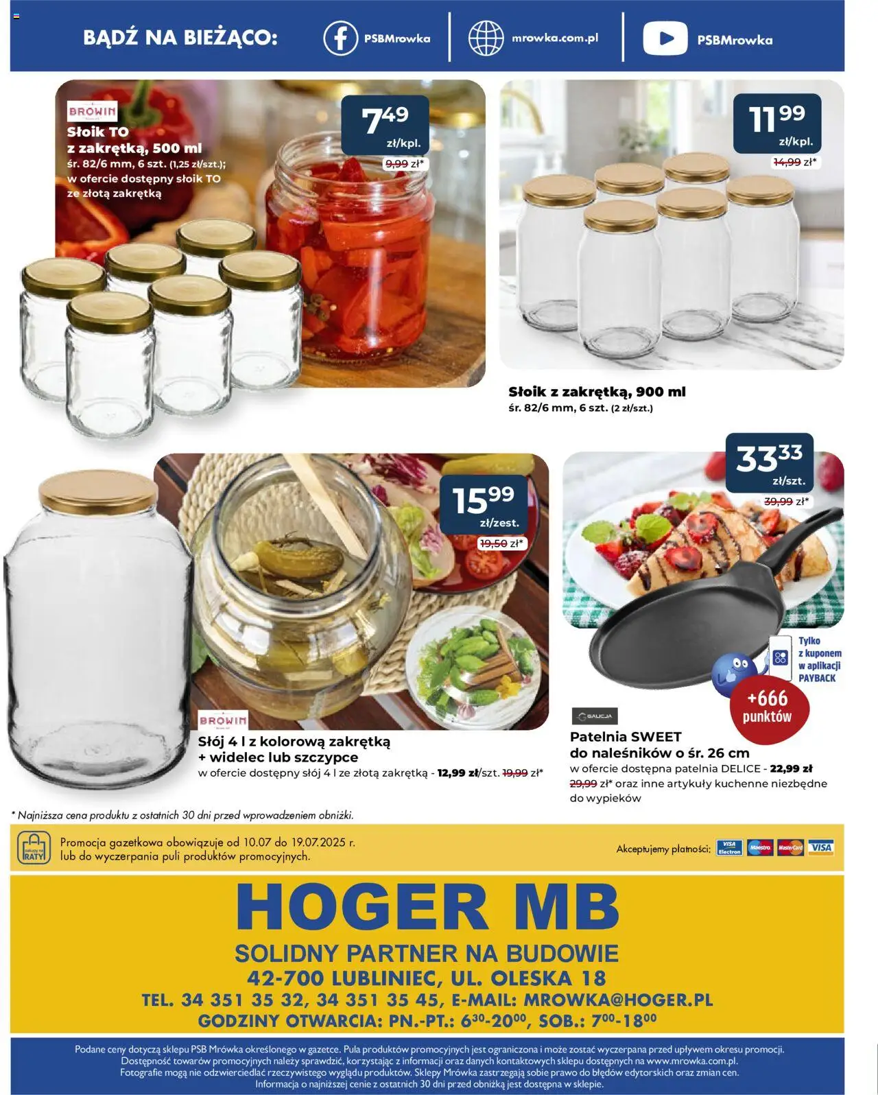Mrówka Gazetka - Lubliniec od 10.07.2025 | Strona: 8 | Produkty: Patelnia