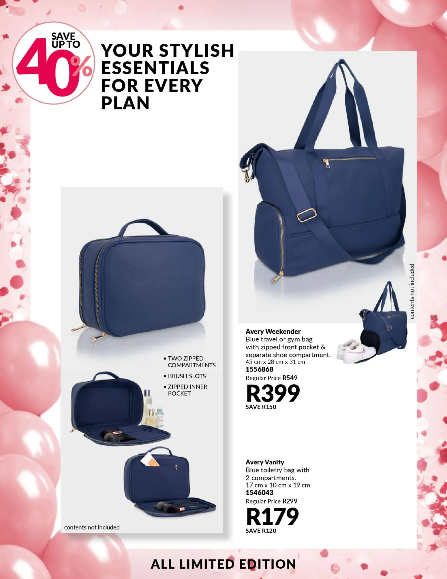 New Avon catalogue – valid from 24.01.2026 | Page: 22 | Products: Bag, Brush