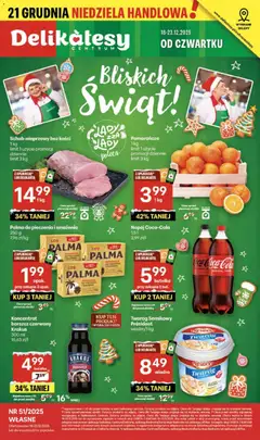 Pogląd oferty "Delikatesy Centrum Gazetka - Sklepy Własne" - ważna od 18.12.2025
