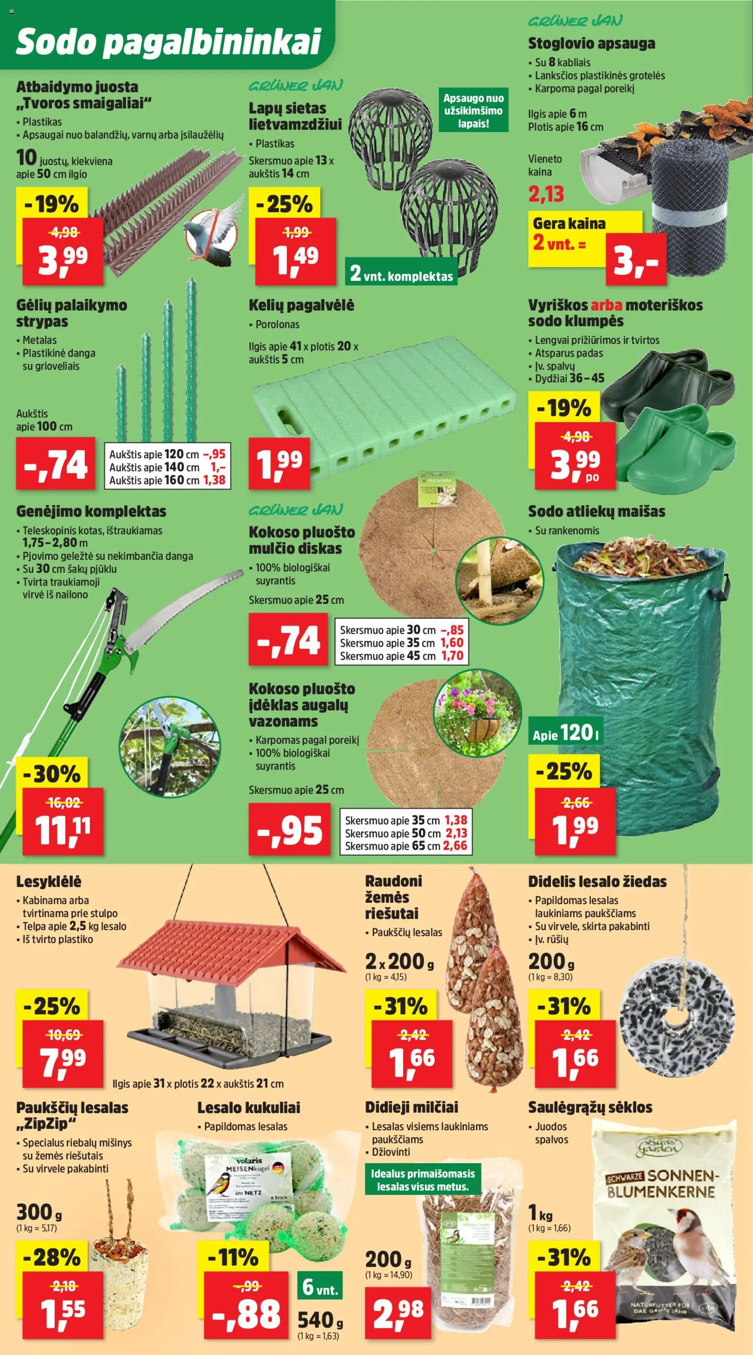 Thomas Philipps akcijos nuo 19.01.2026 | Puslapis: 2 | Prekių: Riešutai, Pagalvėlė, Sėklos, Diskas