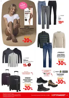 K-Citymarket-mainoslehti voimassa 29.11.2026 alkaen | Sivu: 15 | Tuotteet: Vaatteet, Sukkahousut, Sukat, Farkut