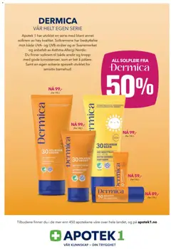 Forhåndsvisning av Dermica Solkrem Kropp, Solkrem for kroppen med høy beskyttelse gyldig fra 25.03.2026 | Side: 12 | Produkter: Lip, Суміш дитяча, Sécateur, Solkrem