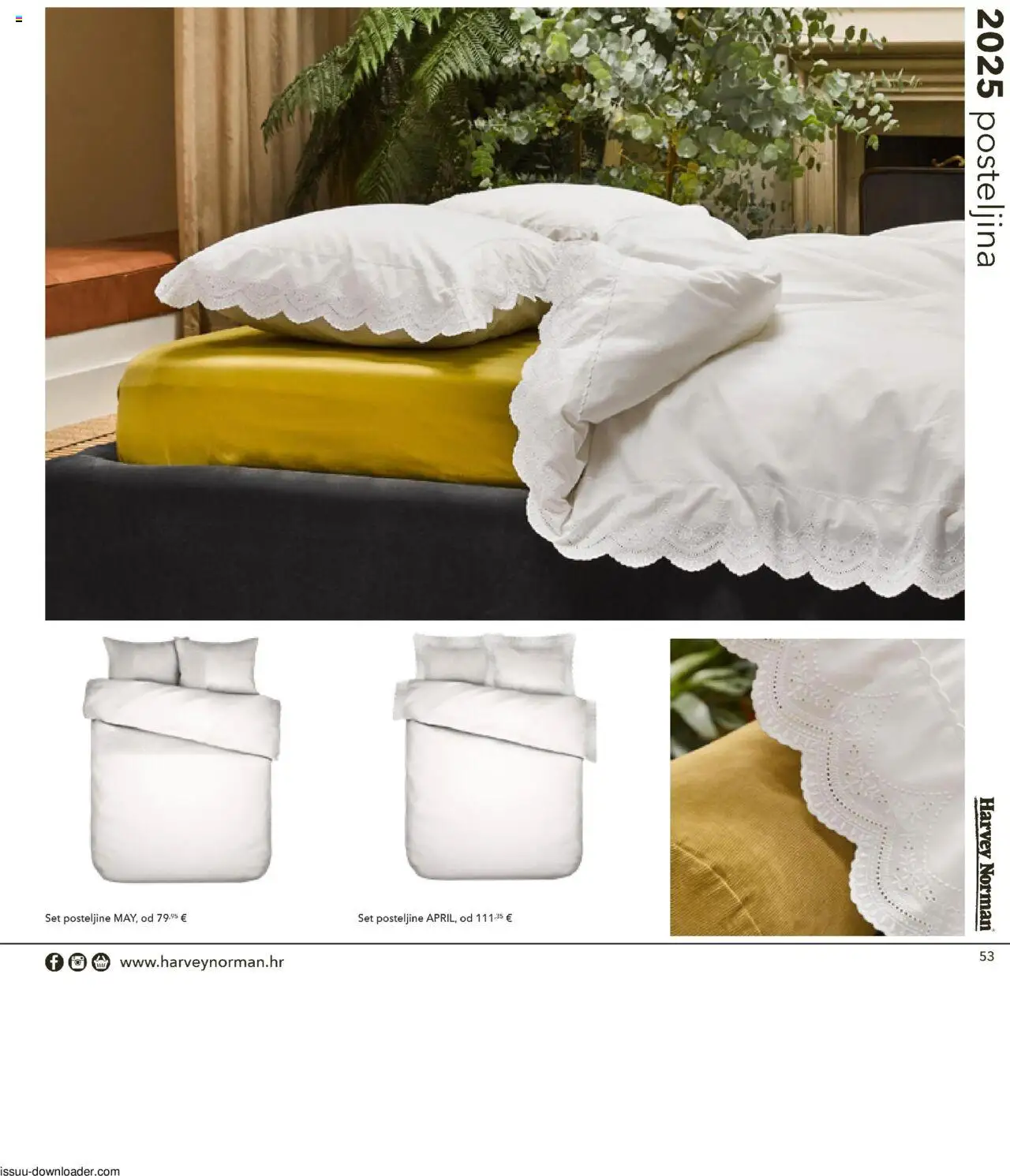 Harvey Norman katalog | vrijedi od 15.05.2025 | Stranica: 53 | Proizvodi: Posteljina