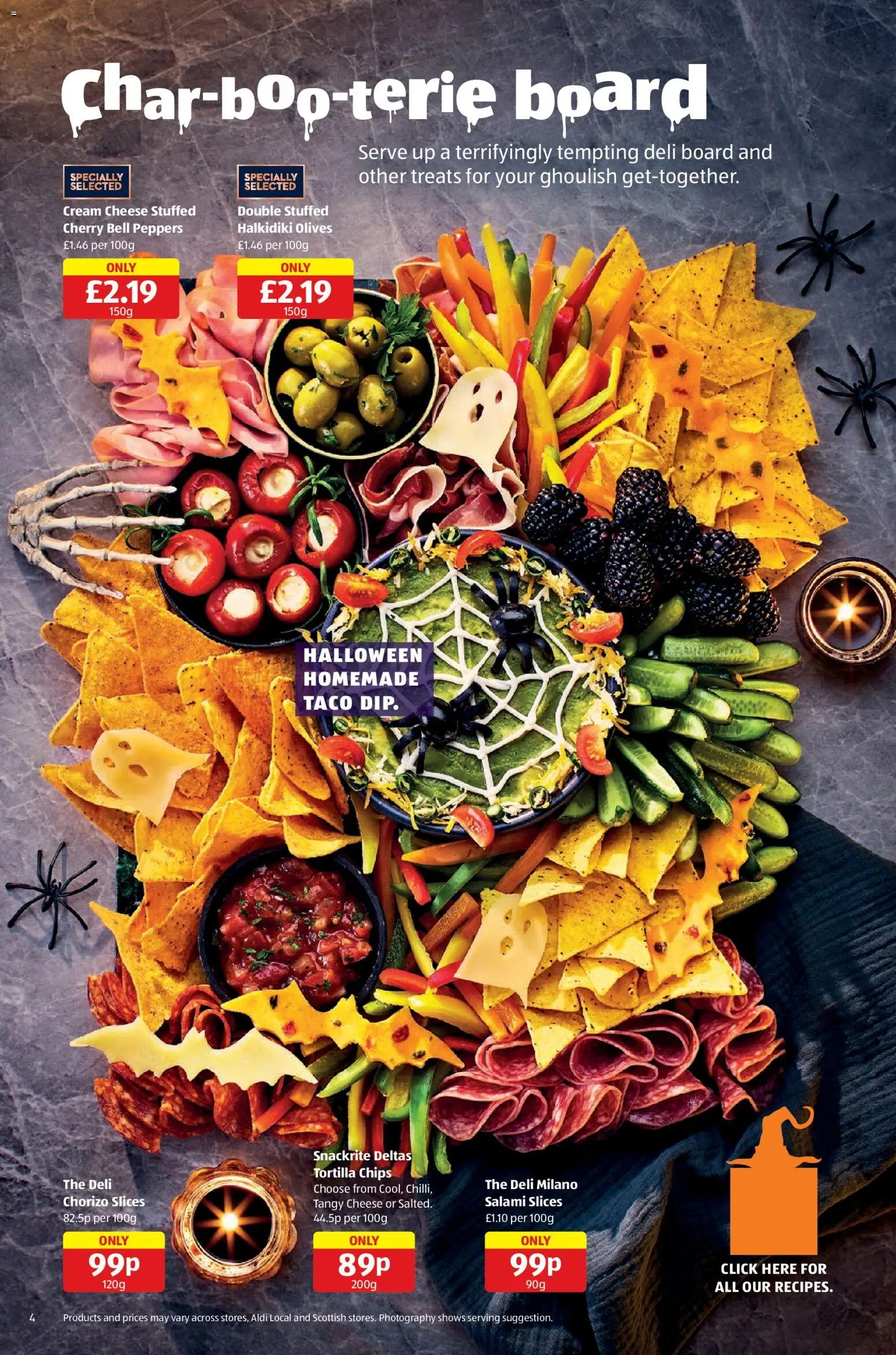 {H1} | Page: 4 | Products: Peppers, Tortilla, Cheese, Cream