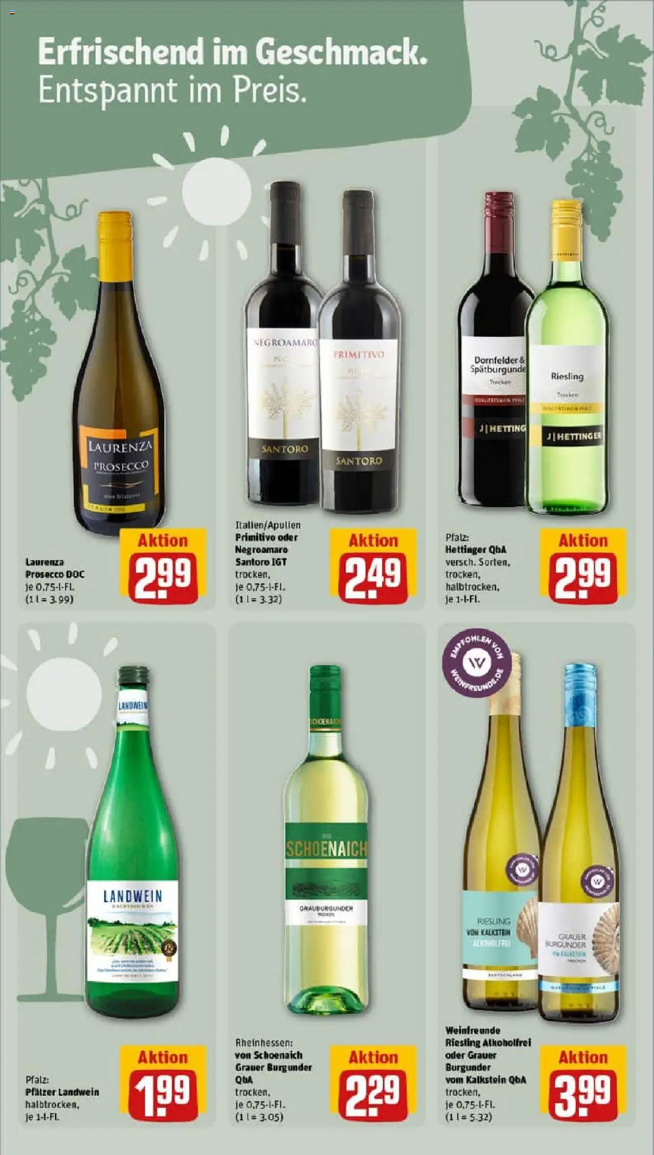 Rewe prospekt Bonn / Kessenich	 - gültig ab dem 14.07.2025 | Seite: 15 | Produkte: Prosecco