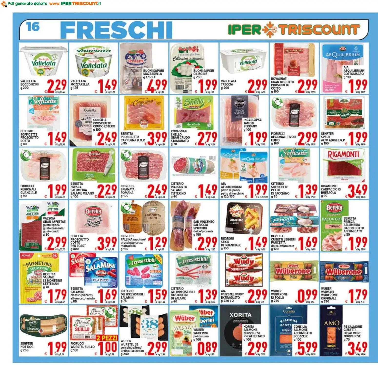 Volantino Ipertriscount del 04.02.2026 | Pagina: 16