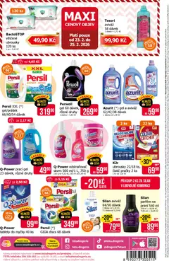 Náhled letáku Q-Power tablety do myčky 40 ks, Tablety do myčky 40 ks od 12.02.2026 | Strana: 20