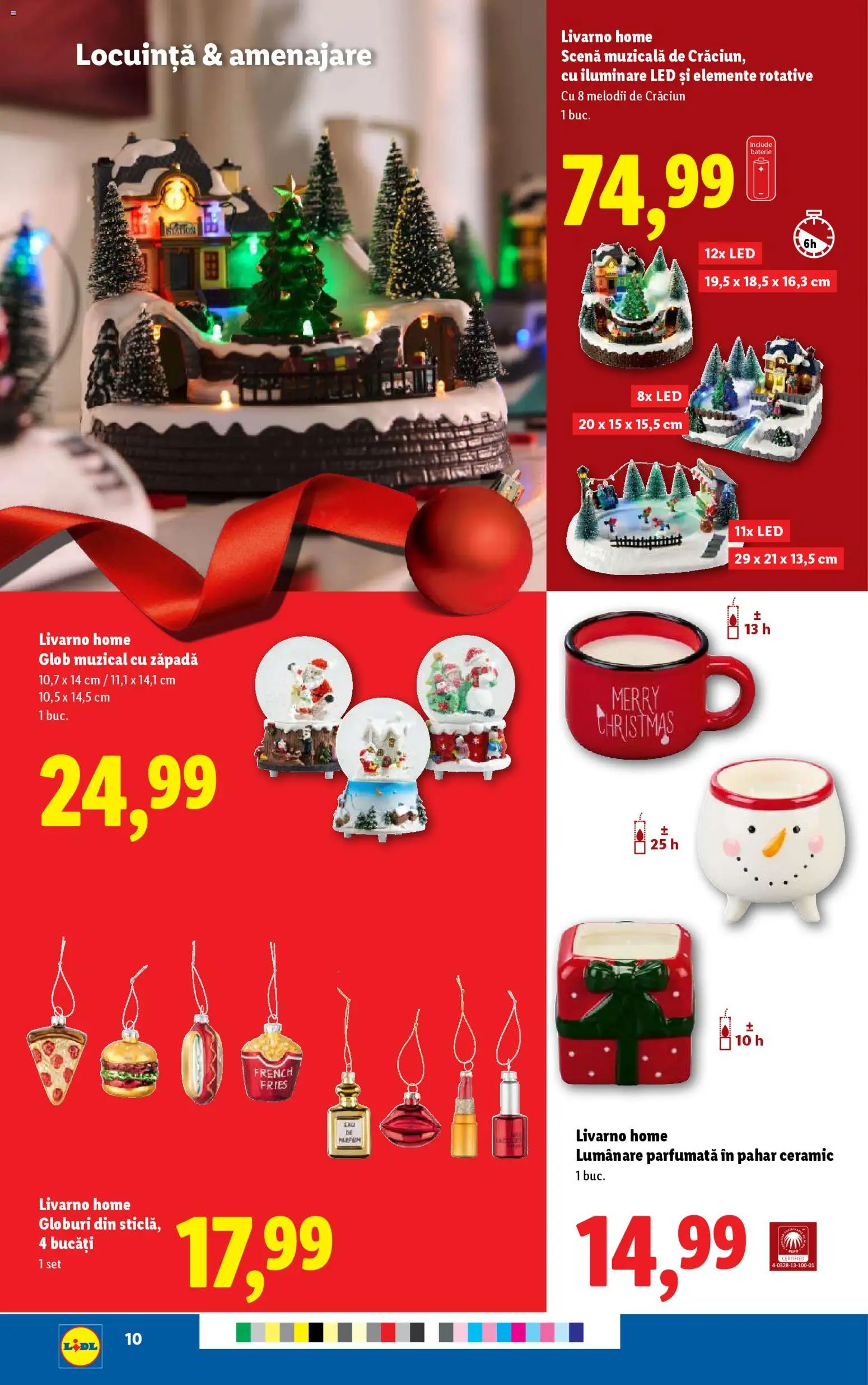 Noul catalog Lidl – valabil de la 01.12.2025 | Pagină: 10 | Produse: Babak, Baterie, Parfum, Lumânare