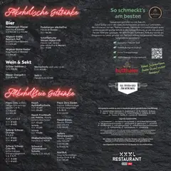 XXXL Lutz - Speisekarte ab 19.12.2025 gültig