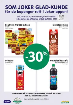 Forhåndsvisning av Sjokolademelk, 1 l gyldig fra 02.12.2025 | Side: 24