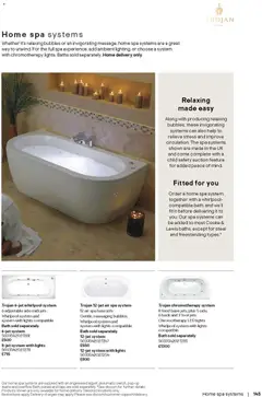 Preview of B&Q - Bathrooms valid from 16.12.2025 | Page: 145 | Products: Bath, Lights