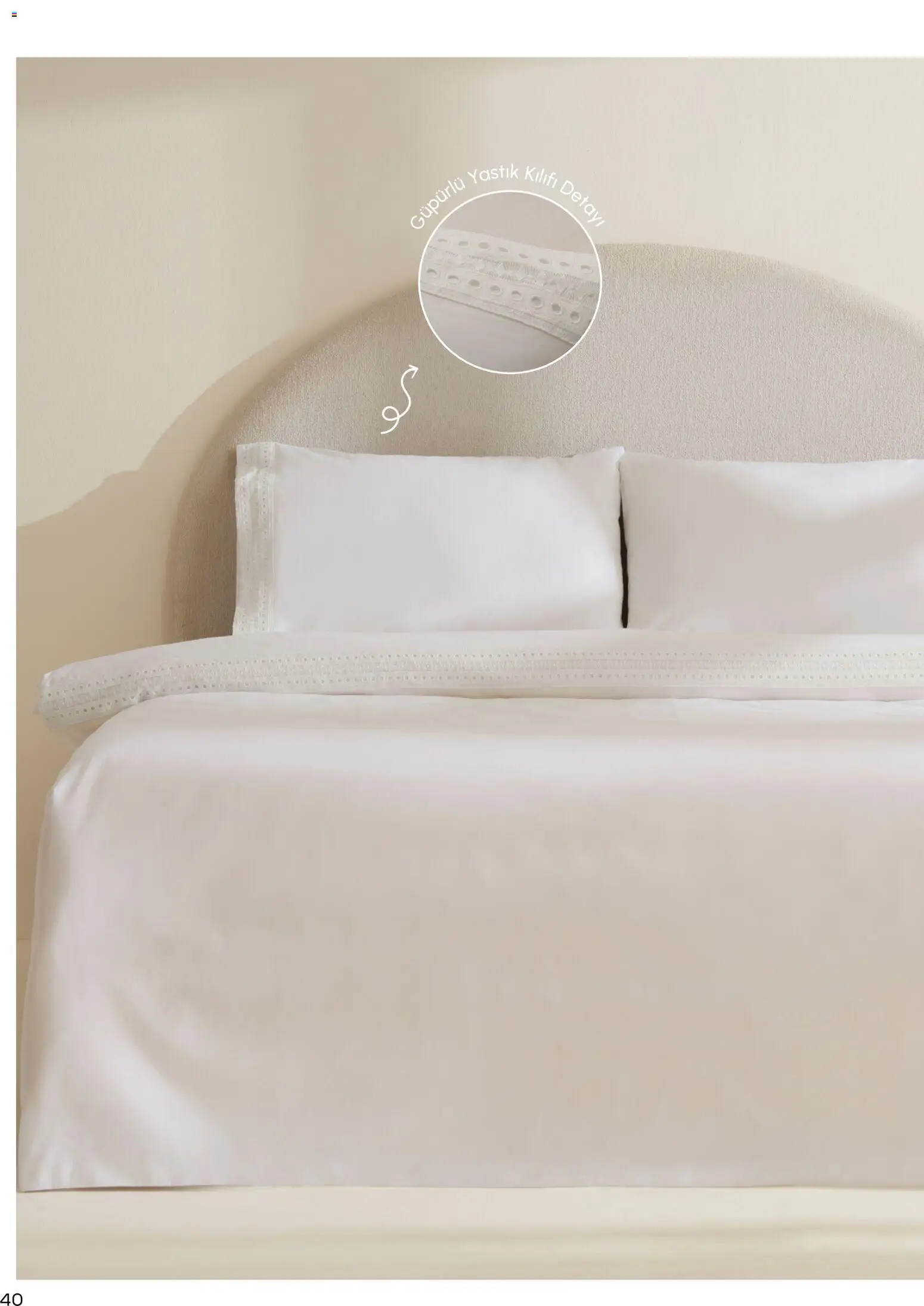 Karaca Home - Katalog Sezonsuz Karaca Home Şıklığı - İlkbahar / Yaz 2026 - 01.03.2026 tarihinden itibaren geçerlidir | Sayfa: 40 | Ürünler: Yastık, Yastık kılıfı