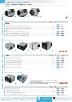 Rexel - Prévisualisation de Rexel - Chauffage Électrique, ECS, PAC AIR-AIR Et Qualite De L´Air Interieur valide à partir de 16.07.2025 | Page: 82 | Produits: Ventilateur