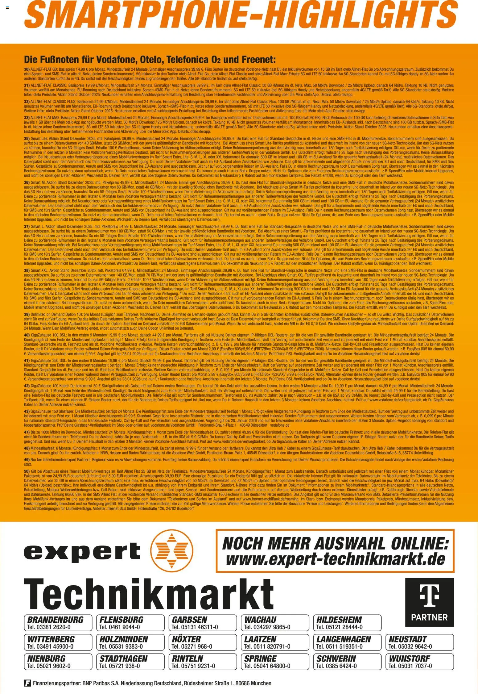 Expert Smarthphone Highlights im Januar – gültig ab 01.01.2026 | Seite: 28 | Produkte: Kabel