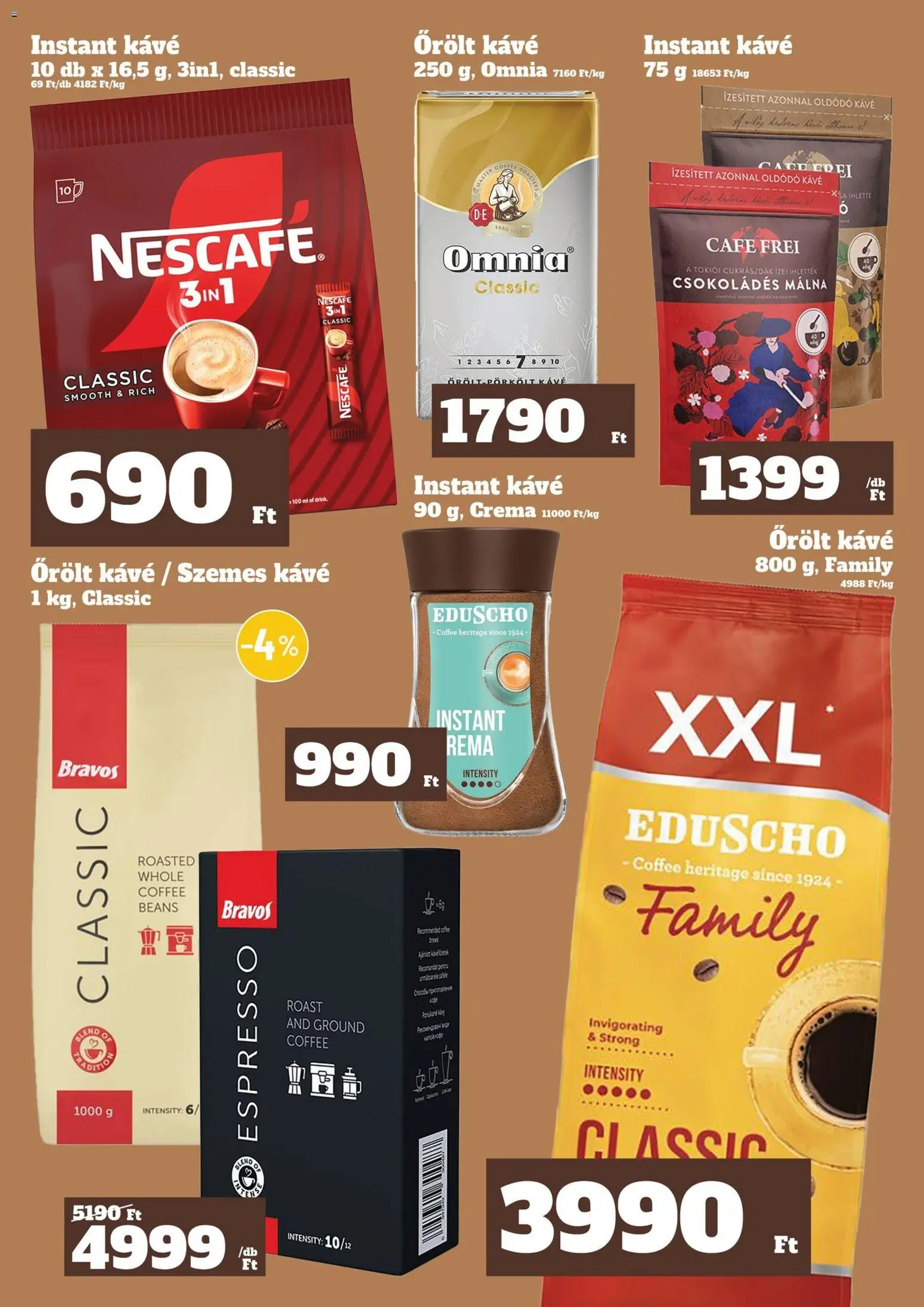 Family Diszkont akciós ujság - amely érvényes a következő dátumtól: 12.02.2026 | Oldal: 26 | Termékek: Nescafé, Kávé, Szemes kávé, Őrölt kávé