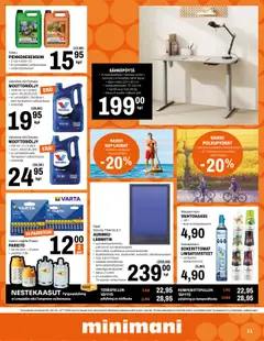  | Sivu: 11 | Tuotteet: Moottoriöljy, Kansi, Sodastream