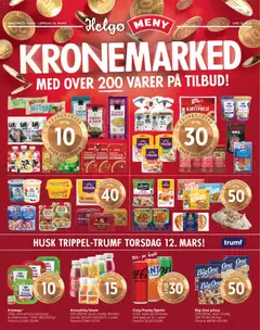 Forhåndsvisning av Meny Helgø kundeavis gyldig fra 09.03.2026