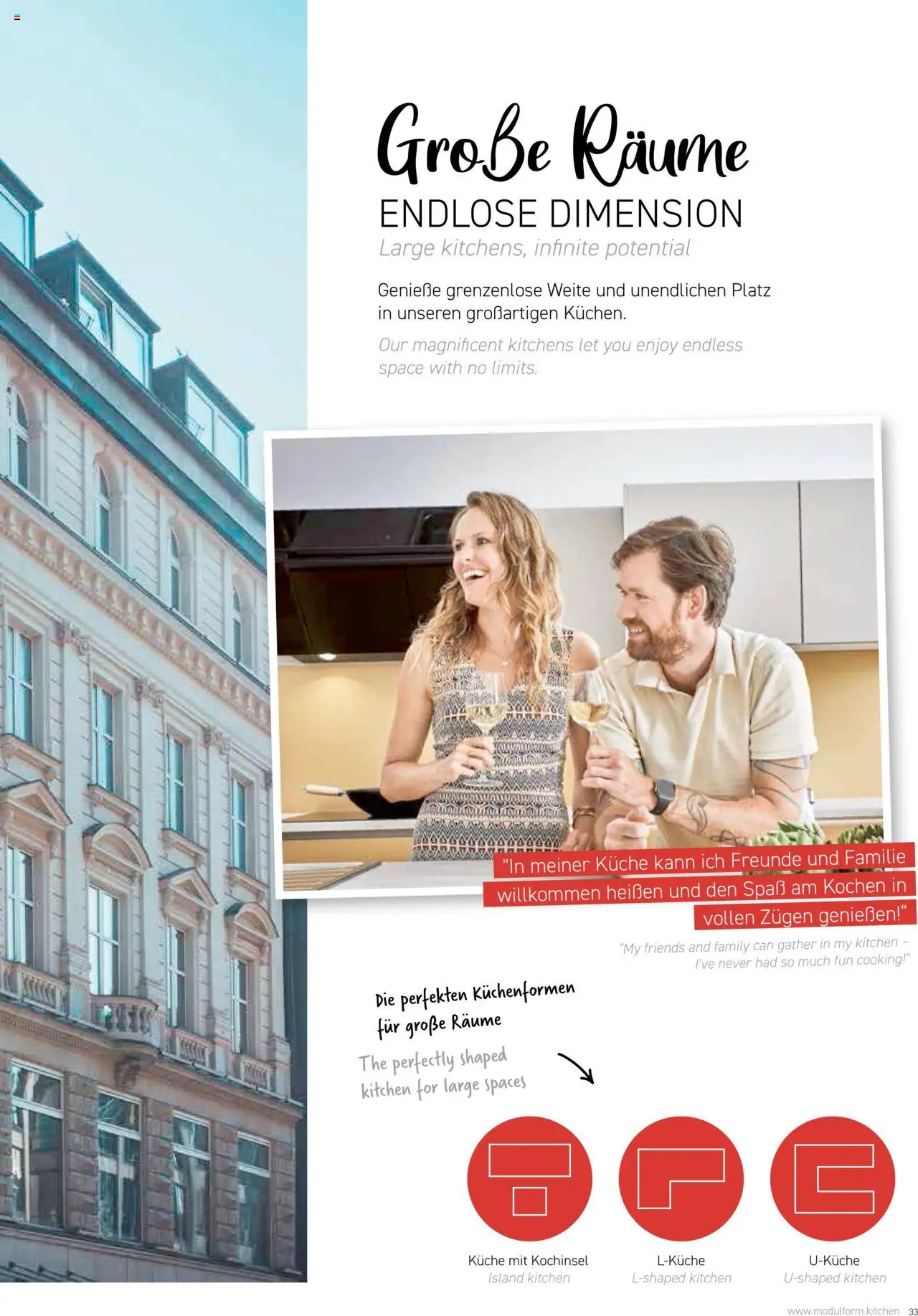 Ostermann Modulform Küchenprospekt  – gültig ab 26.05.2025 | Seite: 33 | Produkte: Küche
