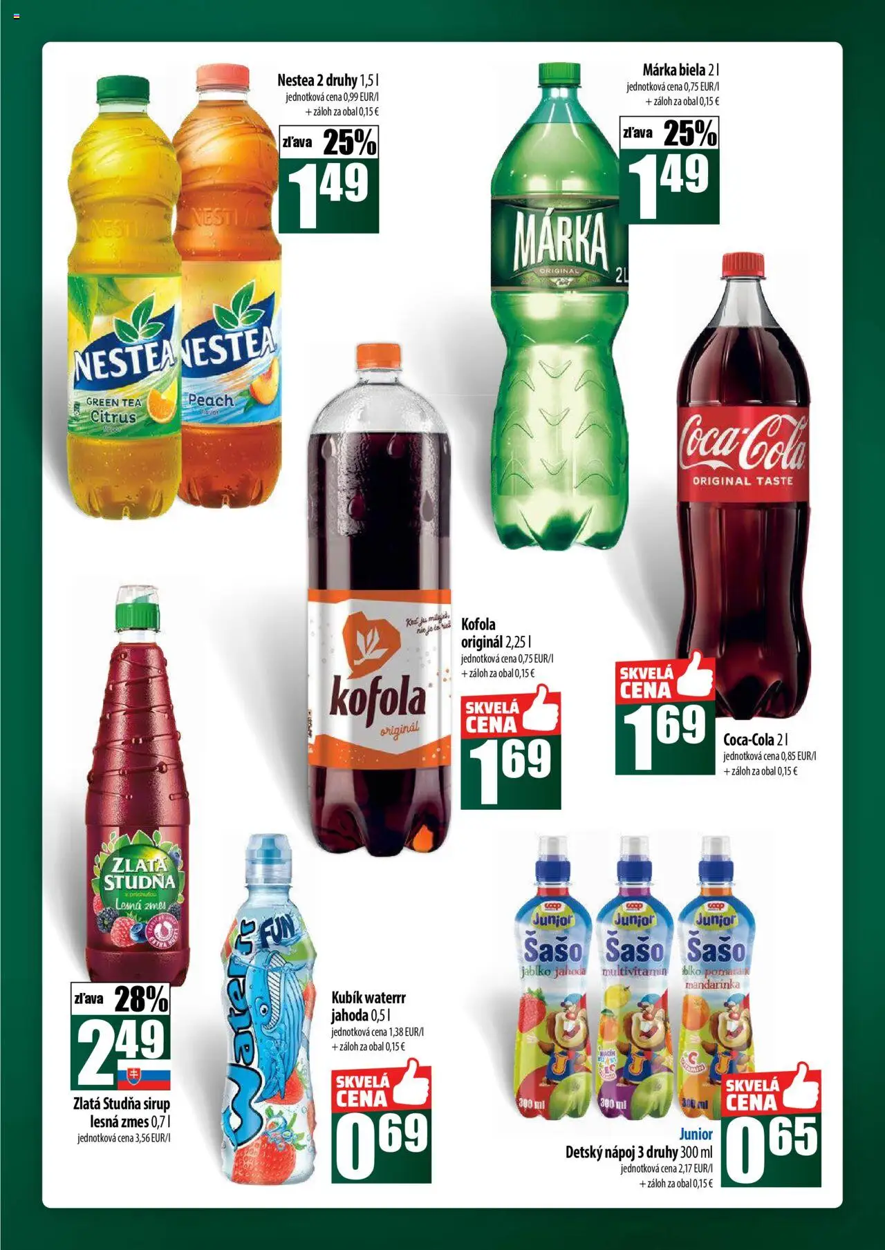 Nové COOP Jednota akcie – leták je platný od 02.10.2025 | Strana: 47 | Produkty: Kofola