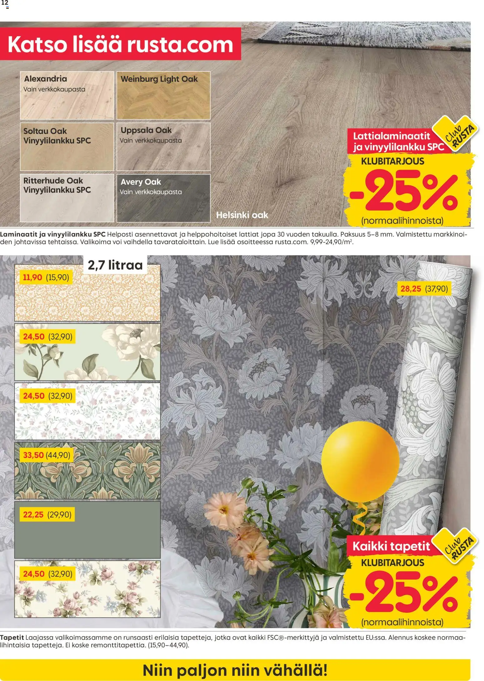 Rusta tarjoukset – voimassa 20.04.2026 alkaen | Sivu: 12 | Tuotteet: Voi