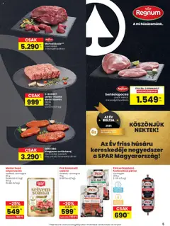 Spar akciós ujság - amely érvényes a következő dátumtól: 31.07.2025 | Oldal: 5